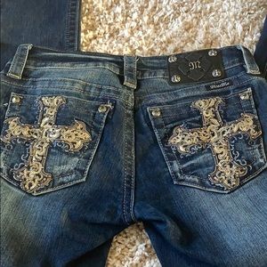 NWOT Miss Me skinny jeans, size 28